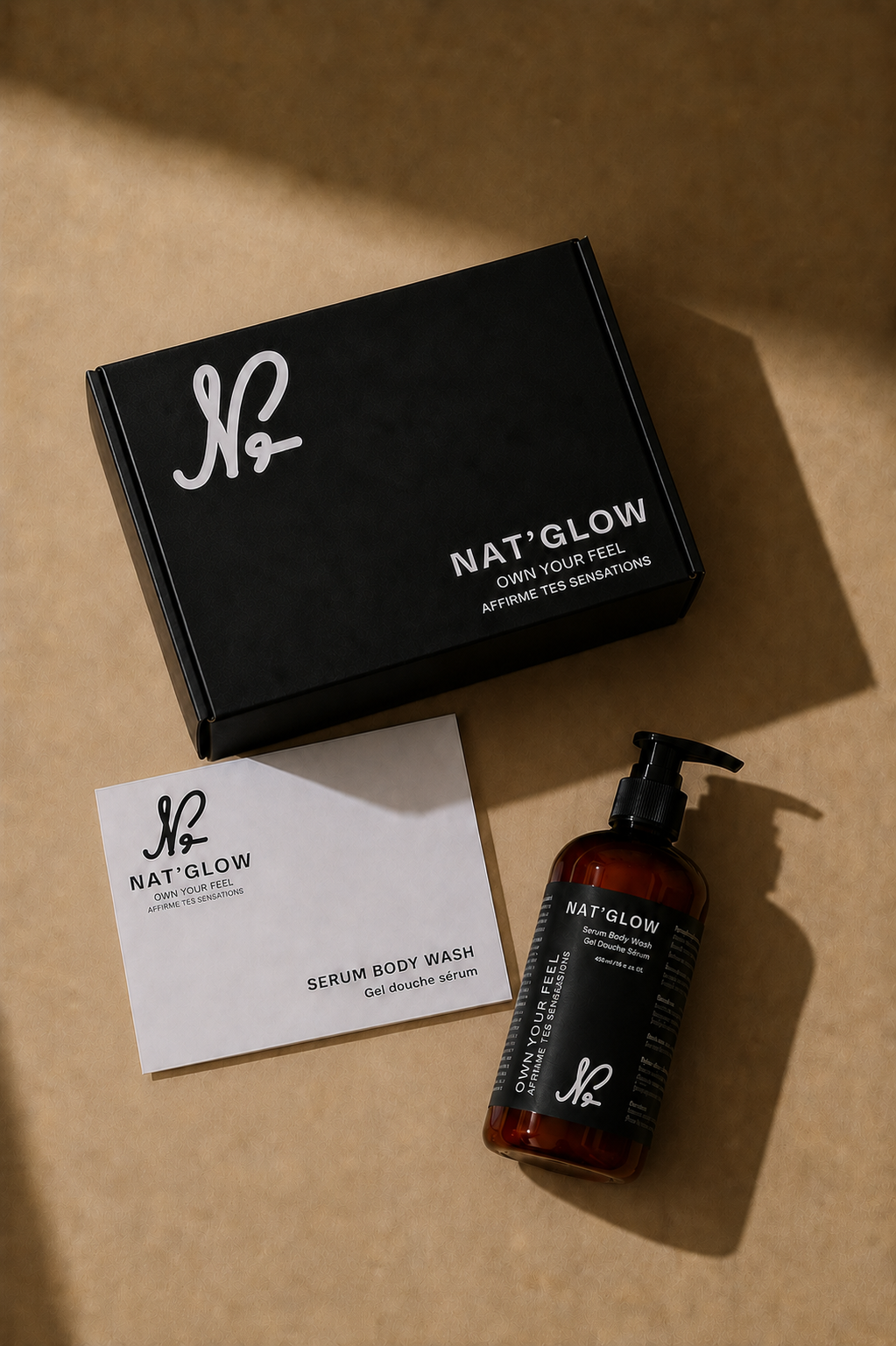 Nat'Glow Custom Hydrating Serum Body Wash